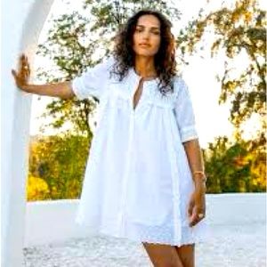 New Cleobella Candra white mini dress